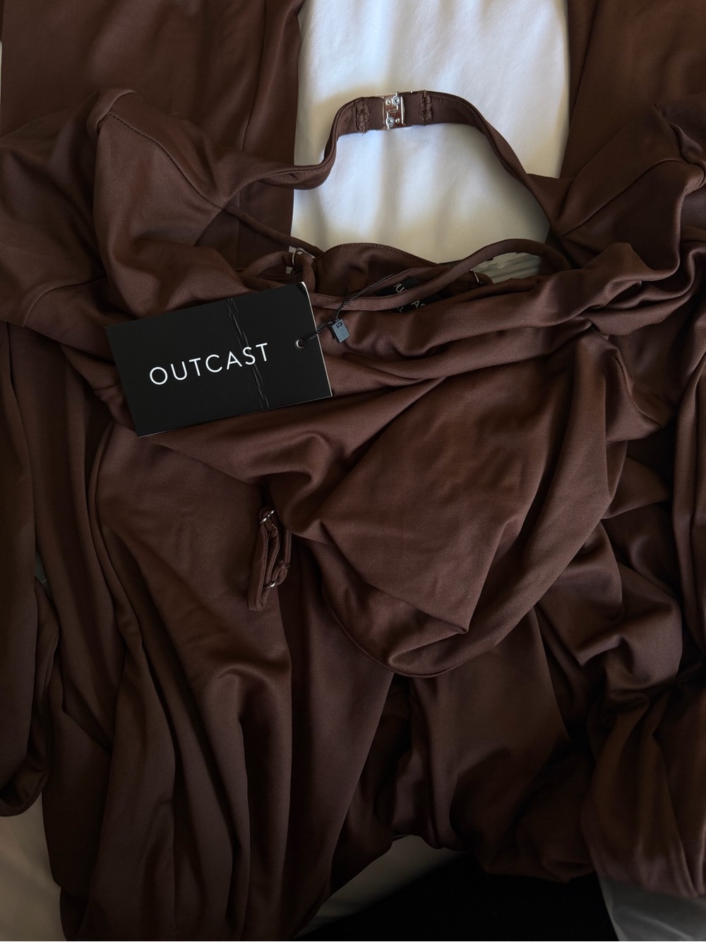 NASH JUMPSUIT CHOCOLATE BROWN - OUTCAST - Picture 6 of 7